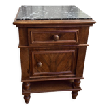 Bedside table and marble top