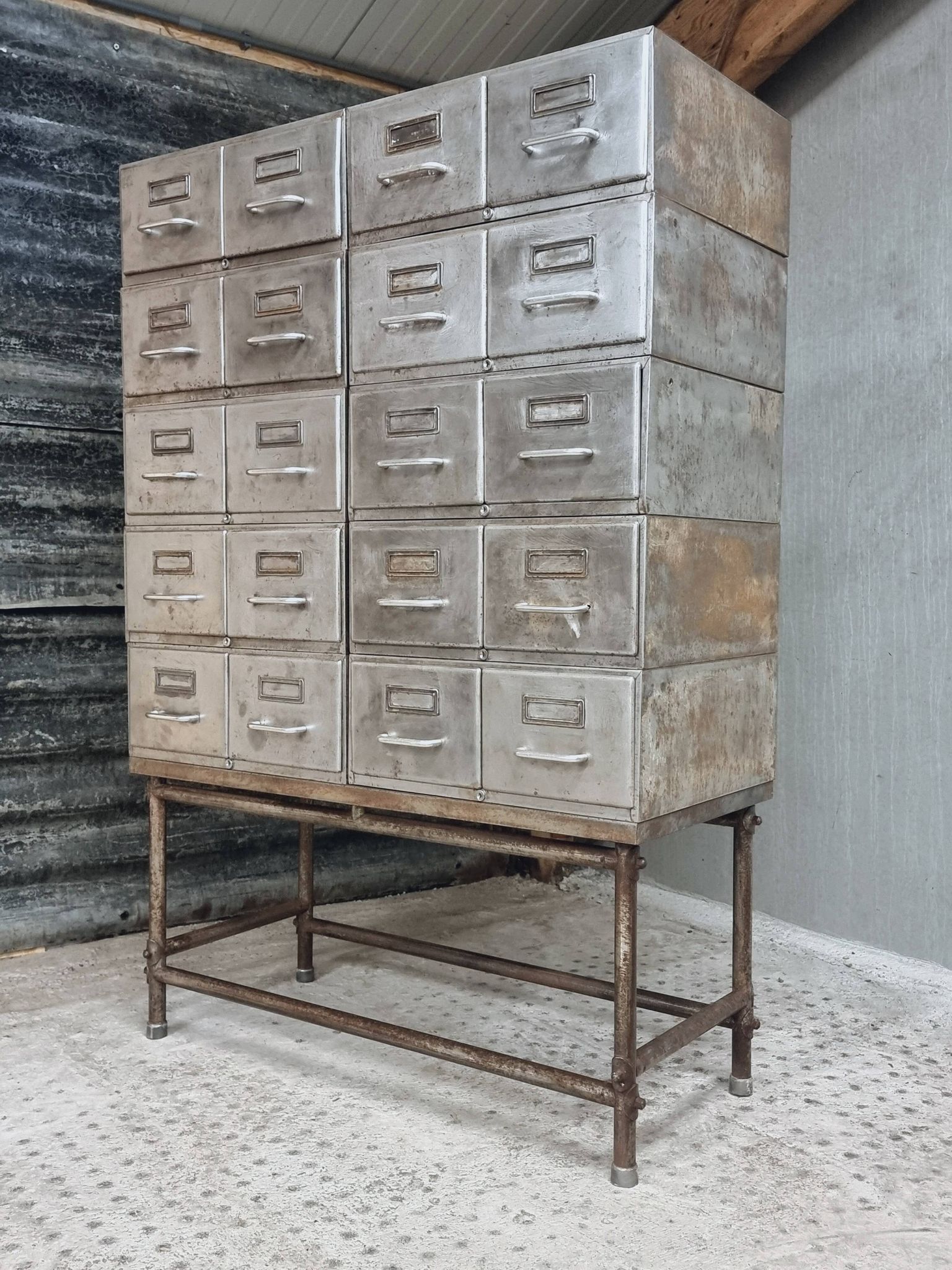 Industrial drawer cabinet filing cabinet hobby cabinet made of iron