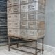 Industrial drawer cabinet filing cabinet hobby cabinet made of iron