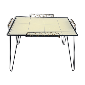 Table d'appoint vintage pieds Eiffel