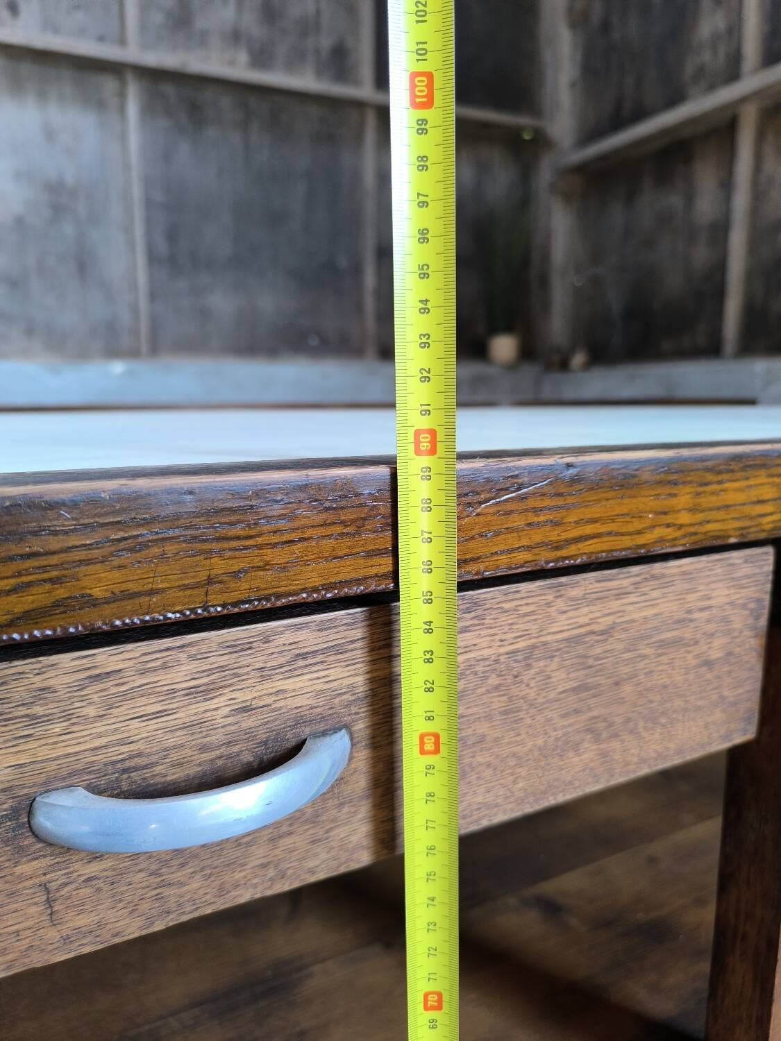 Ensemble de 2 comptoirs de magasin 1950