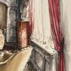 Painting decorative art interior architecture 30-50s