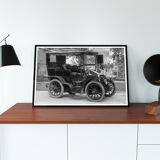 Photographie automobile ancienne 1900