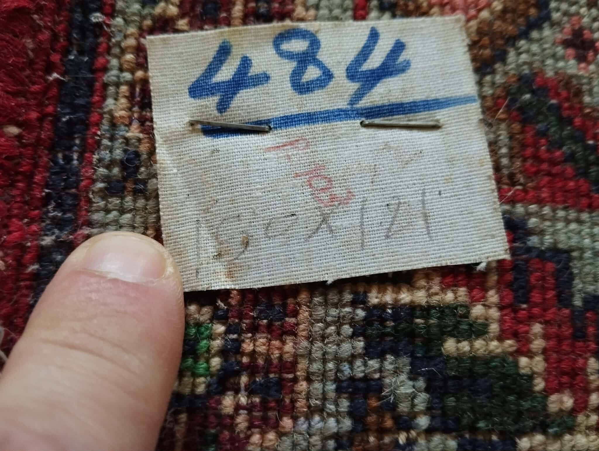 Handmade Persian Senneh rug 150x121cm