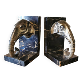 Art Deco Elephant Bookends