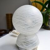 Glass ball lamp Italy 70s