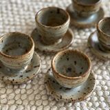 5 Gustave Tiffoche egg cups