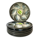 St Clément oyster slip plates