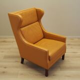 Orange armchair, Danish design, 1970s, production: Denmark