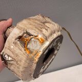 Danish ceramic table lamp from Samsø ceramics 1970-80s