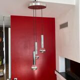 Suspension cascade 3 lights of Raak. Holland 1960