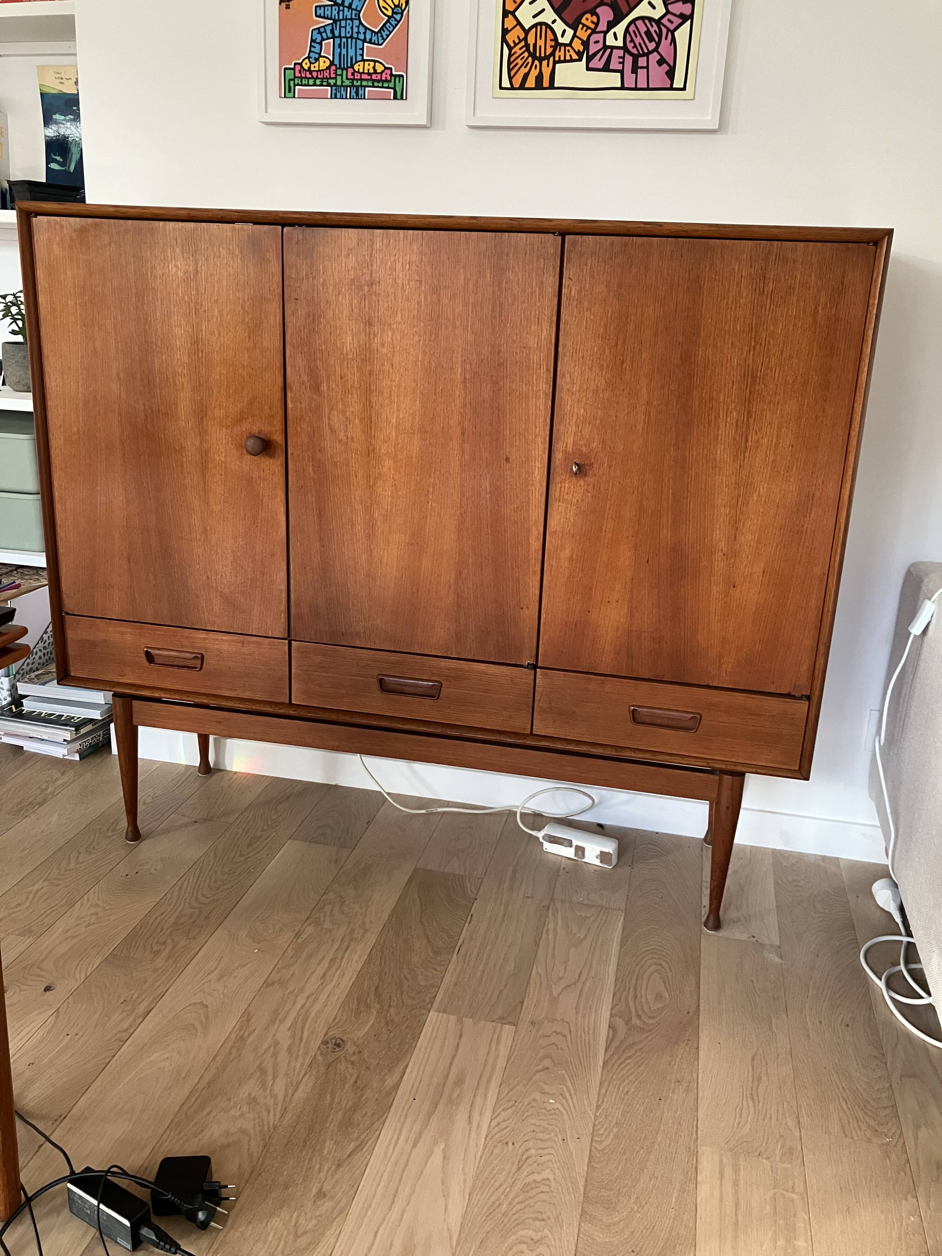 Buffet scandinave teck vintage