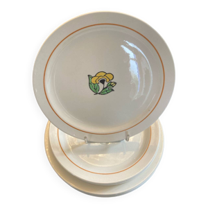 lot 11 assiettes salins