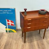 Scandinavian teak commode from the 1960s, Denmark.