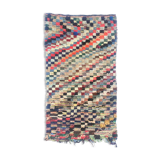 Carpet berbere boucherouite 194x108cm
