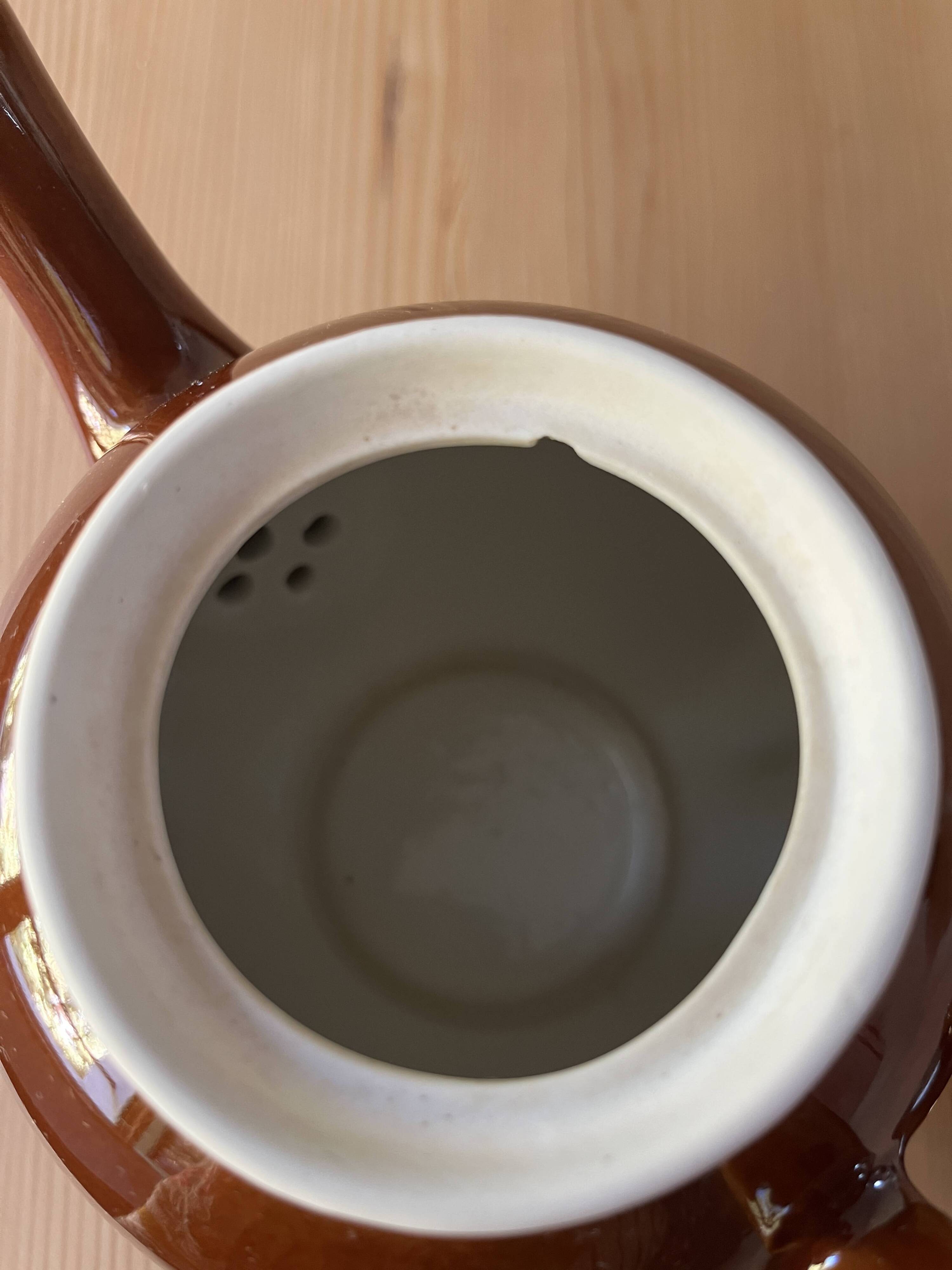 Large bistro teapot with infuser