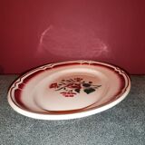 Digioin-style red oval dish