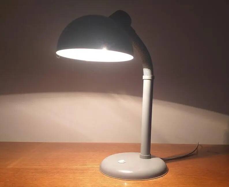 Midcentury Table Lamp Dema Belysning, Denmark, 1970s
