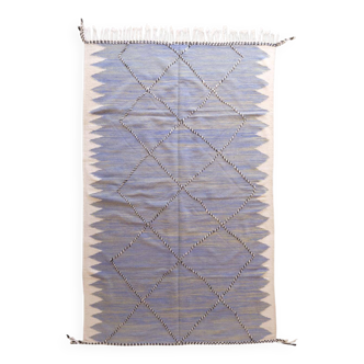 Tapis Kilim Bleu - 312 x 200 cm