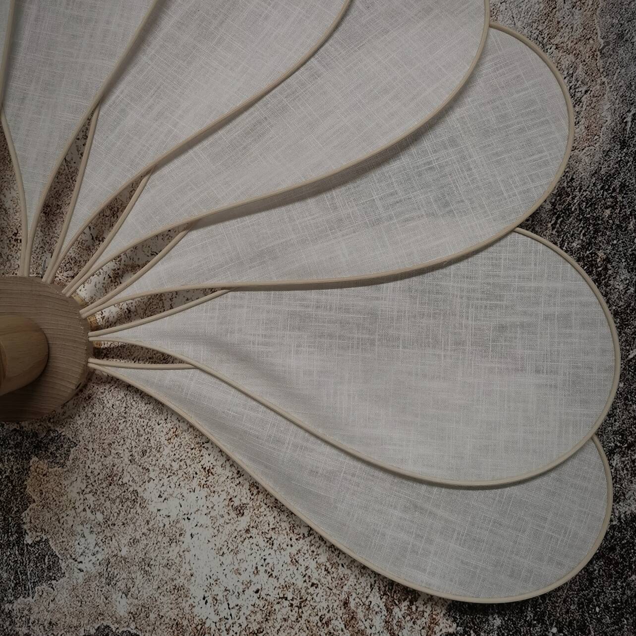 Peacock wall light