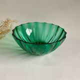 Glass salad bowl