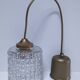 semi-crystal suspension with diamond motif design from the 1960s