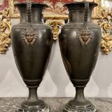 Pair of antique vases from the 19th century