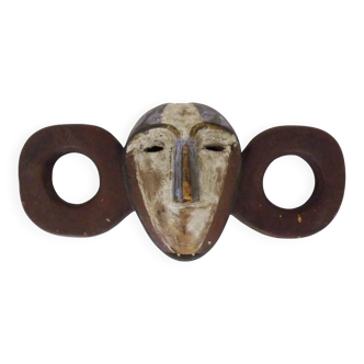 Ancien masque africain kwele ekuk gabon afrique art tribal africain. 70
