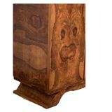 Art Deco cabinet walnut bramble H149