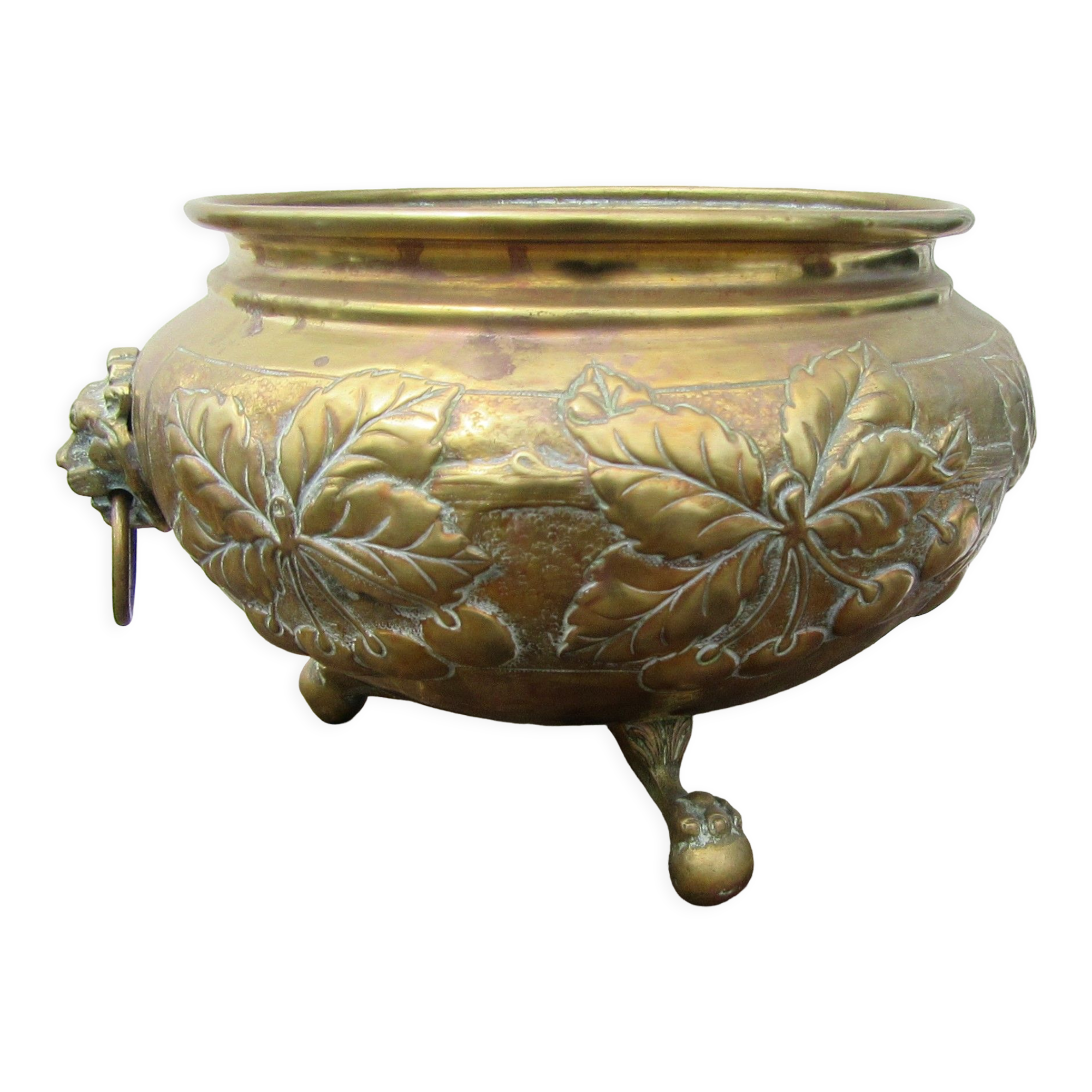 Jardinière laiton