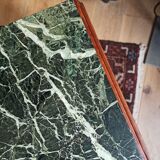 Art Deco style bedside table in marble