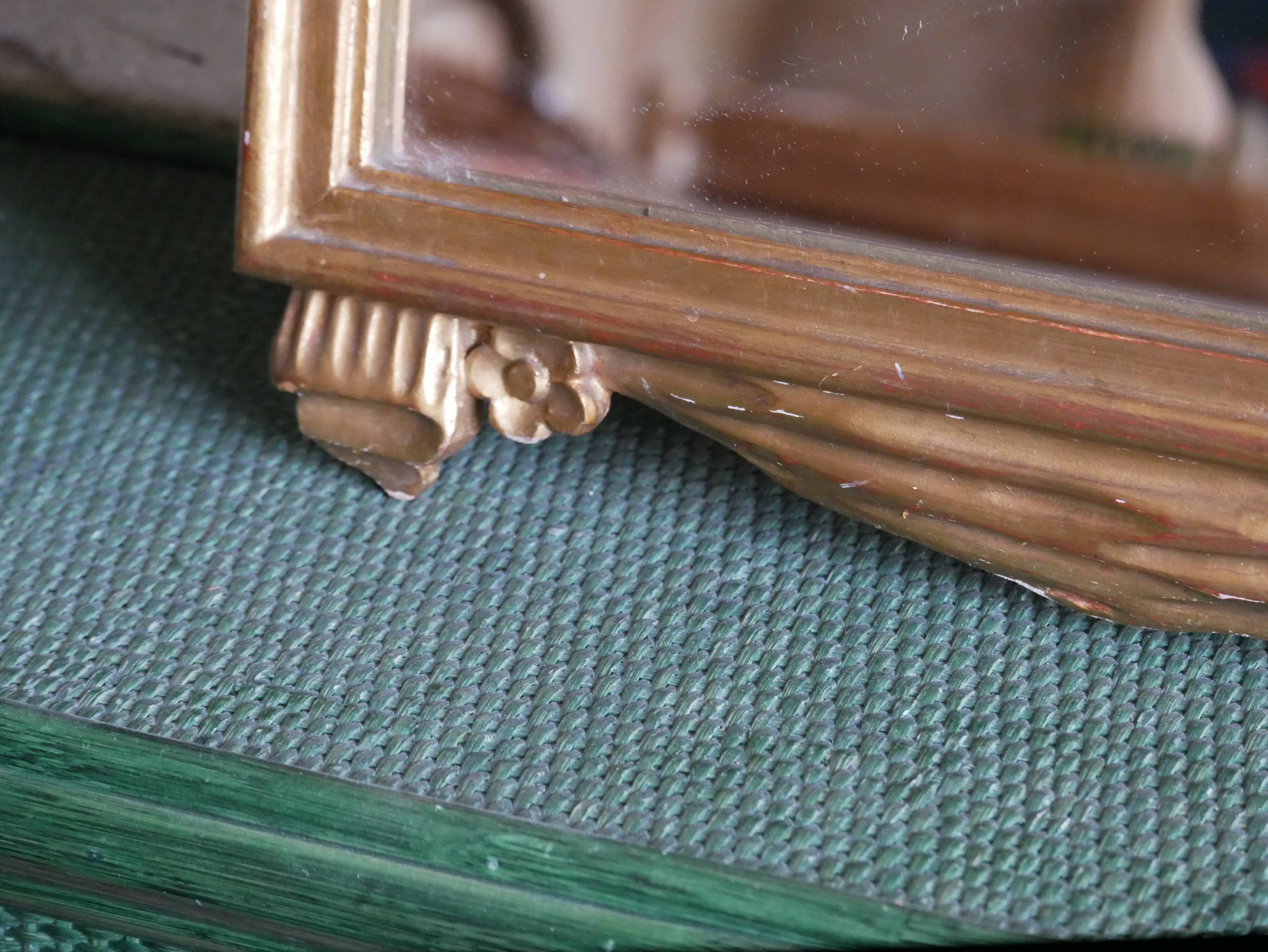 Miroir coquille rectangulaire