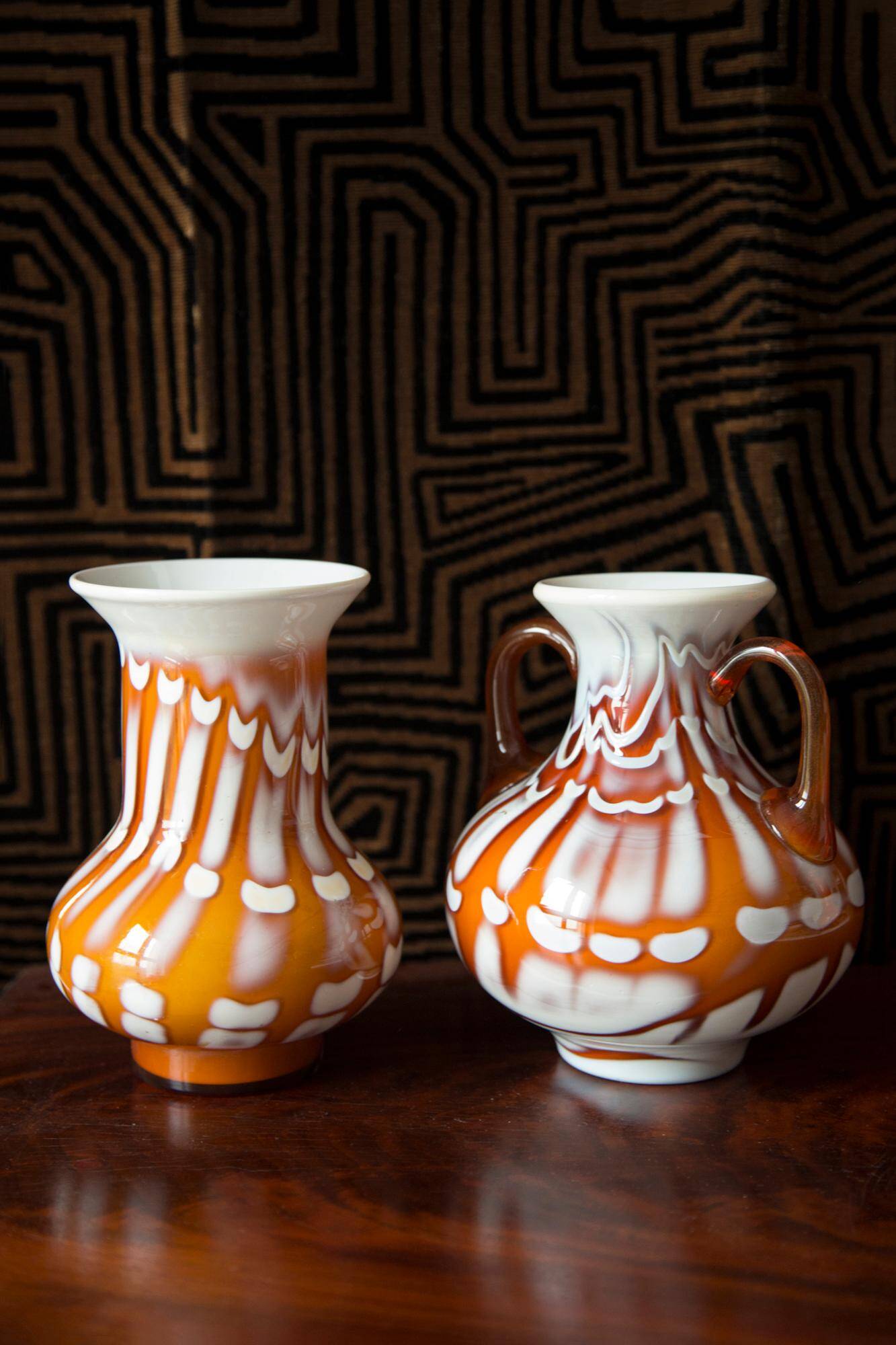 Artistic vase from the mid-century, Prokuplje-Yugoslavia, 1970s