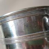 Champagne bucket in silver metal Early XX