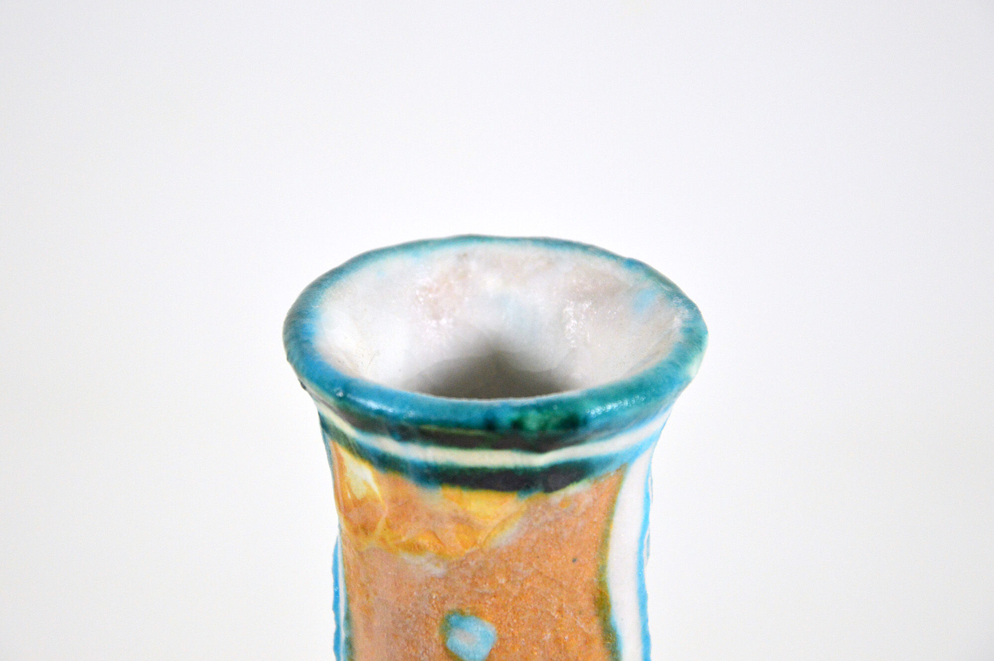 Italian Mid-Century Ceramic Vase from C.A.S. Ceramiche Artistiche Solimene Vietri