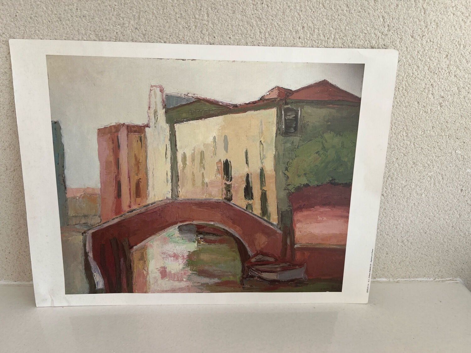 Venice landscape watercolor
