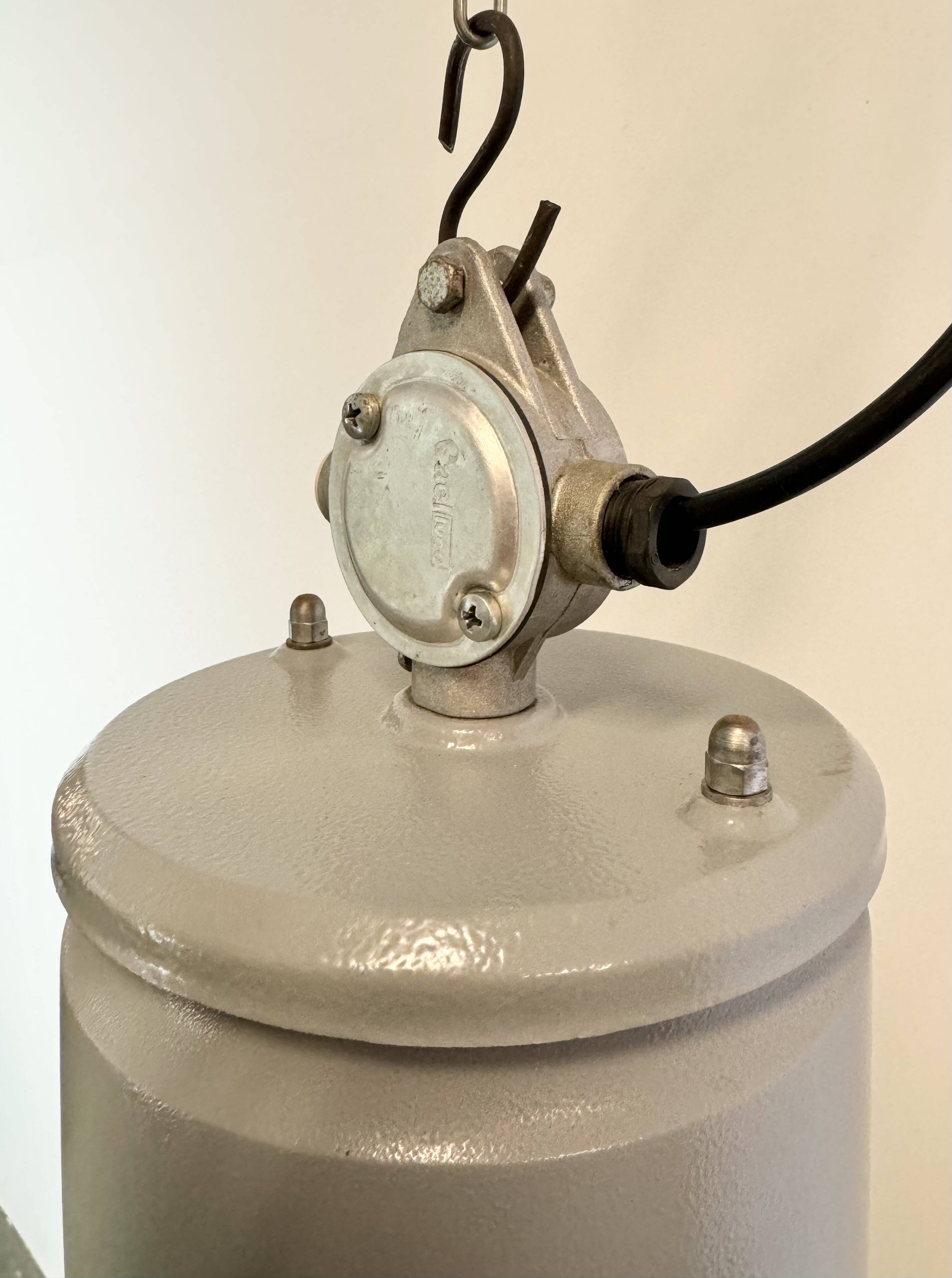 Industrial Italian Aluminium Pendant Lamp from Fael Luce, 1970s