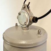 Industrial Italian Aluminium Pendant Lamp from Fael Luce, 1970s