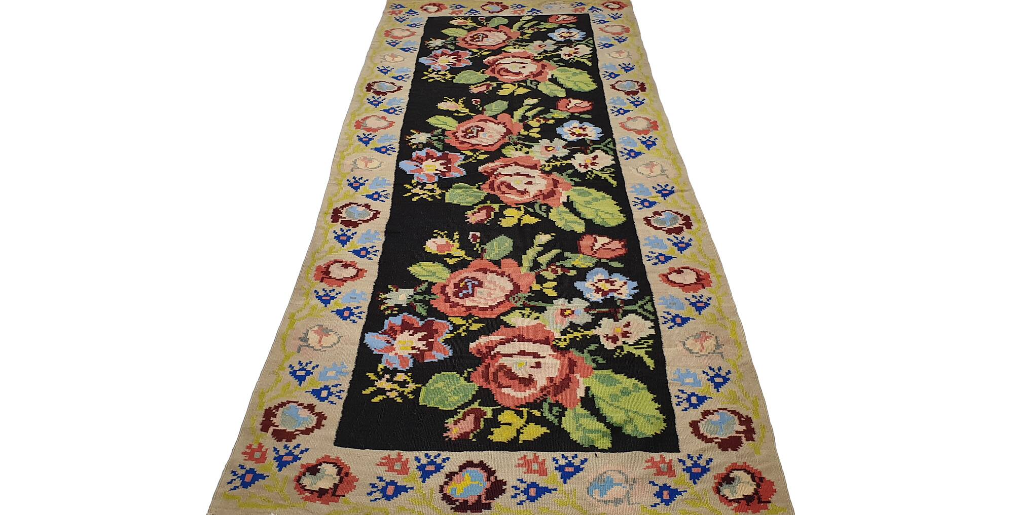 Turkish kilim, 277x104 cm, MYK-888