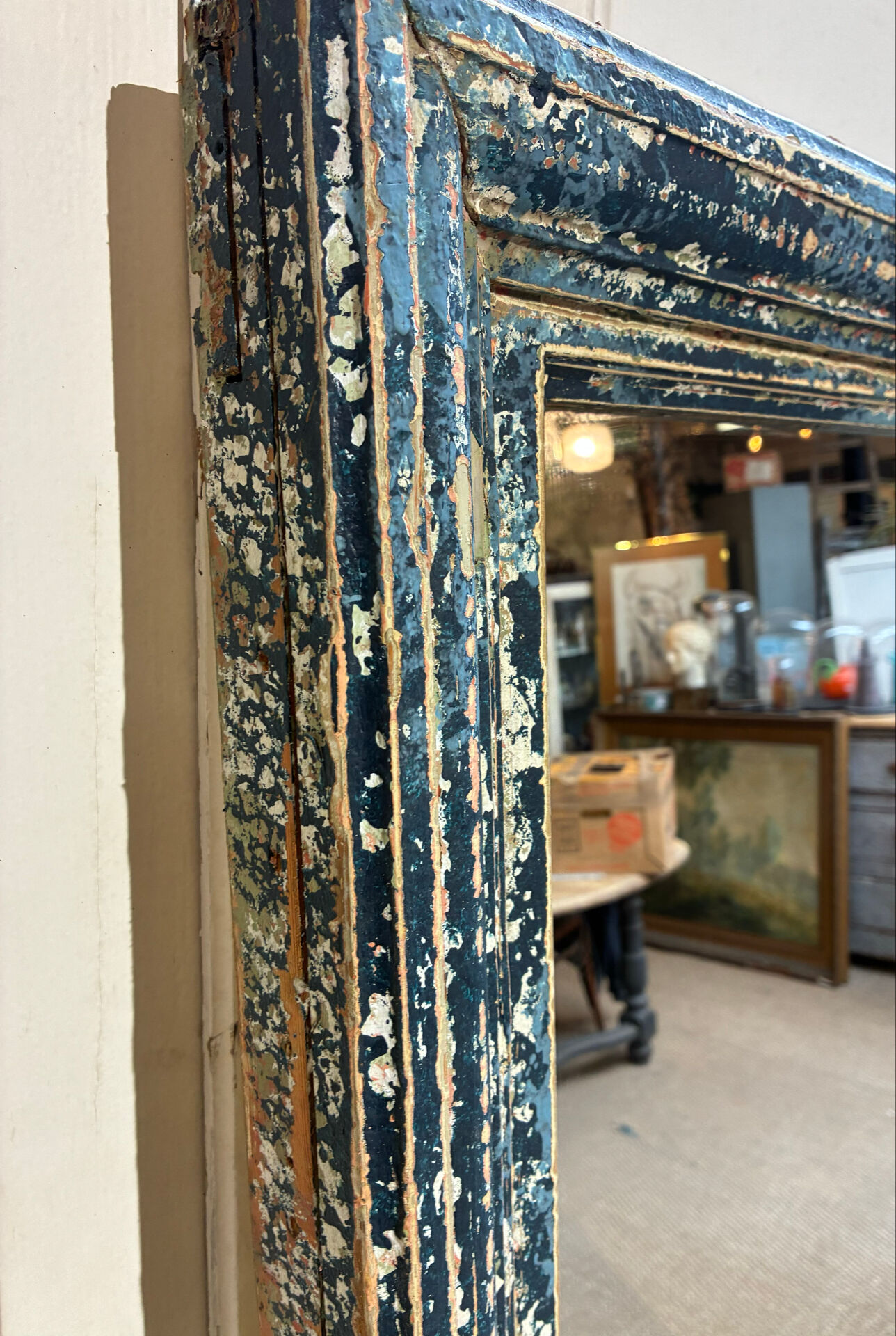 Old entrance mirror