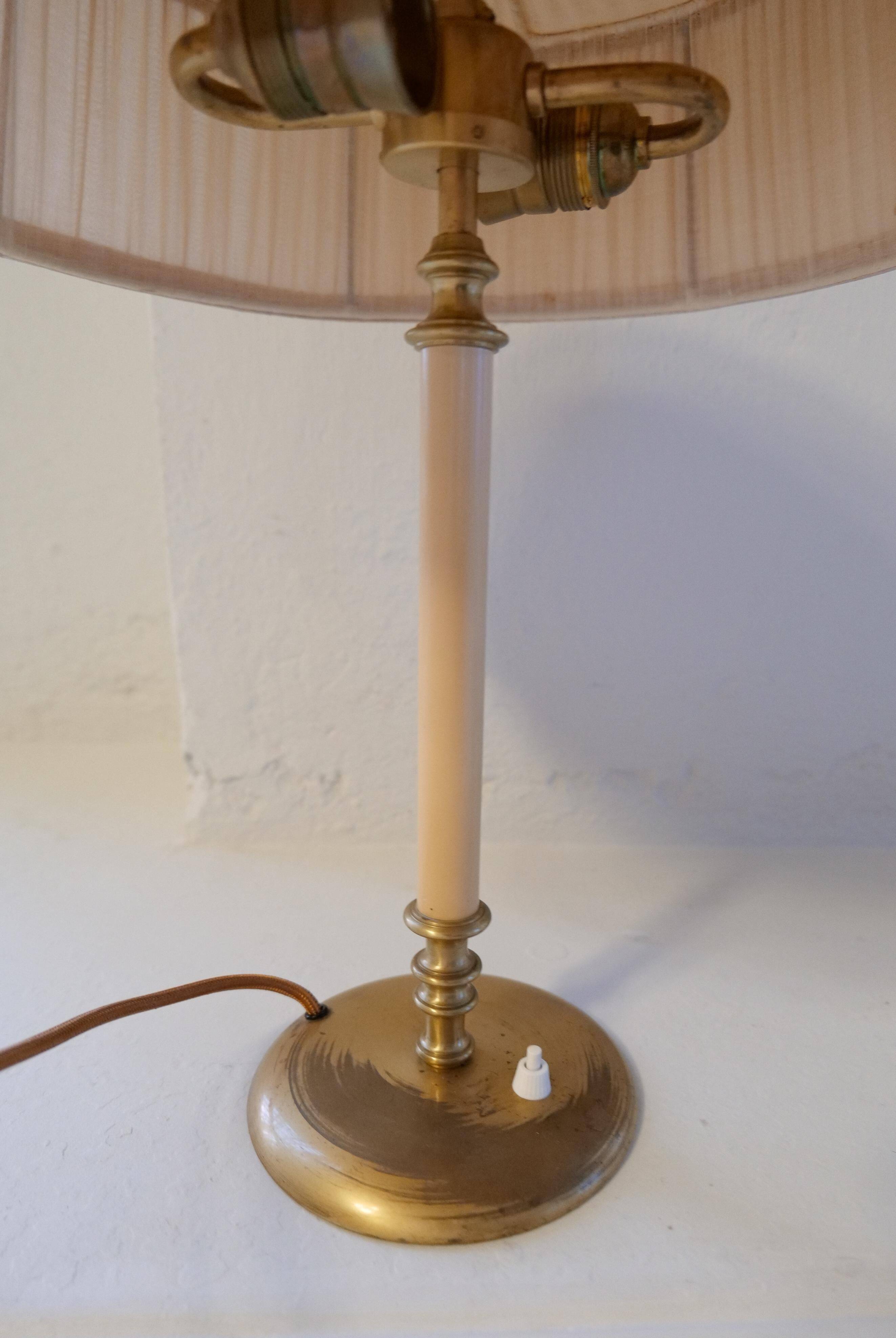 Art Deco table lamp from Nordiska Kompaniet, made in Sweden, 1940s.
