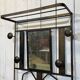 Porte manteaux de style art déco en fer des années 1960