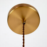 Suspension en verre vintage