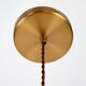 Vintage glass pendant light