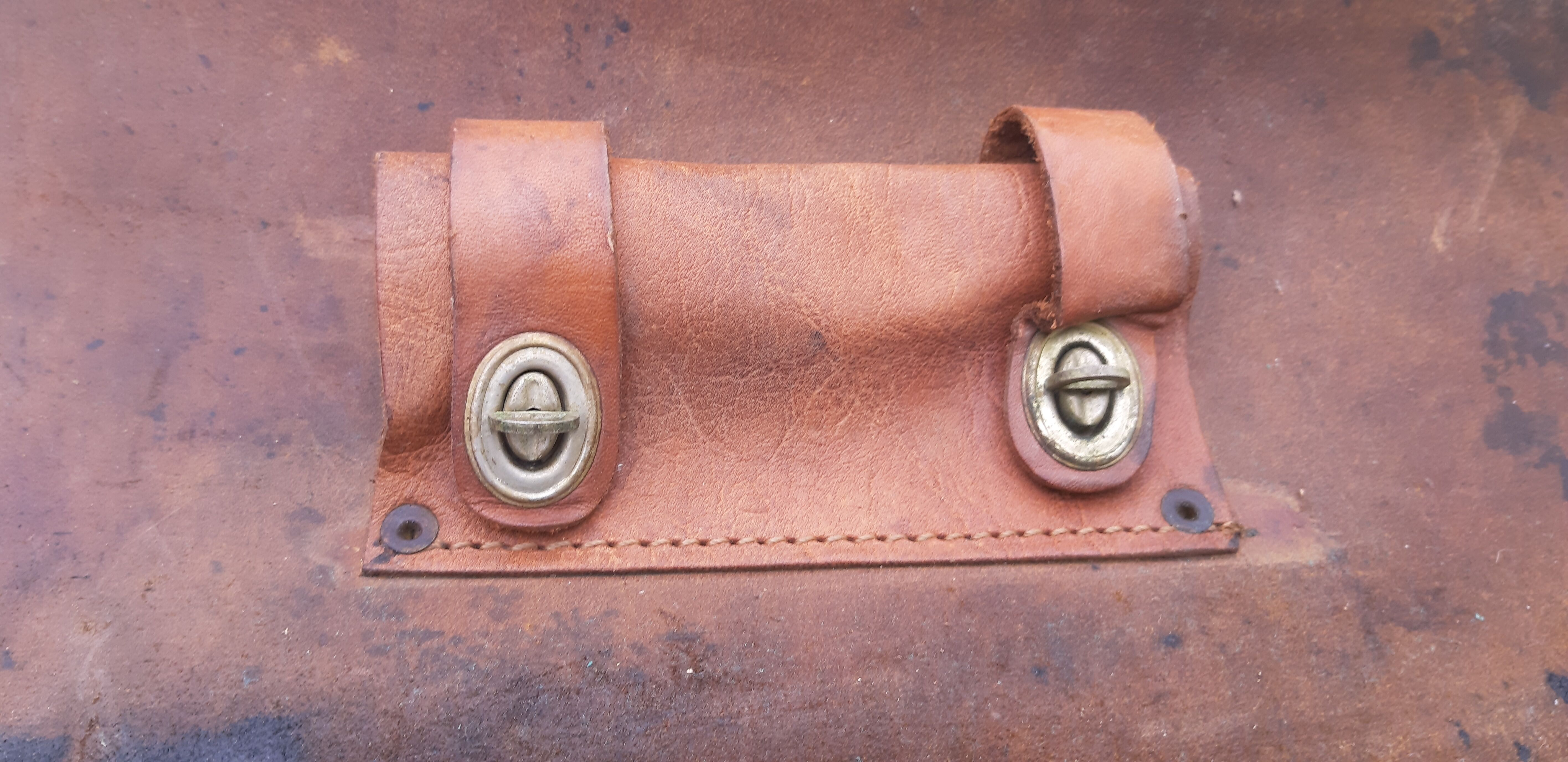 Edf leather work bag