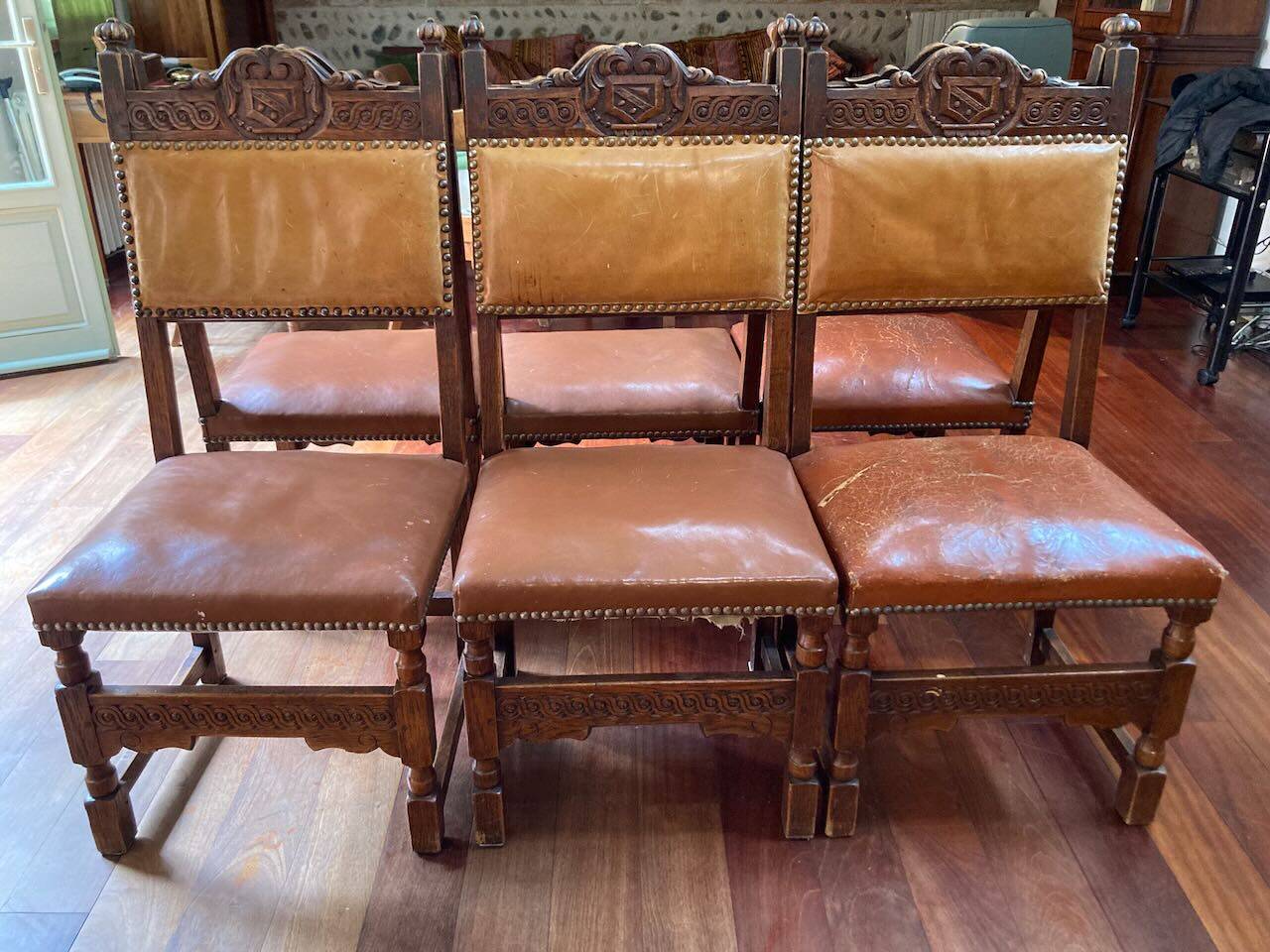 6 chaises de salle à manger