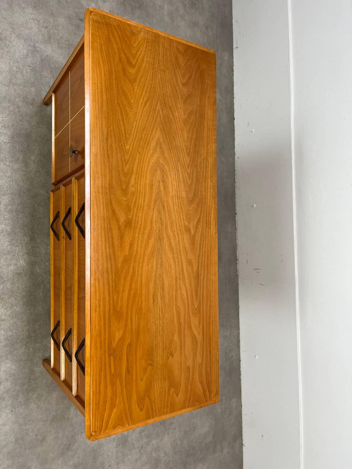 Enfilade vintage années 60, meuble télé