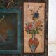 Coffre chinois ancien peint en bois de pin – Chine, circa 1900
