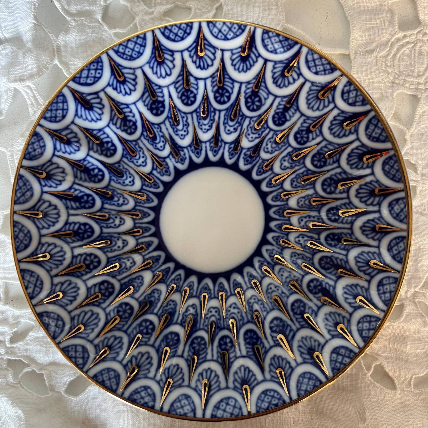 Lomonosov Russian Porcelain Cup Set