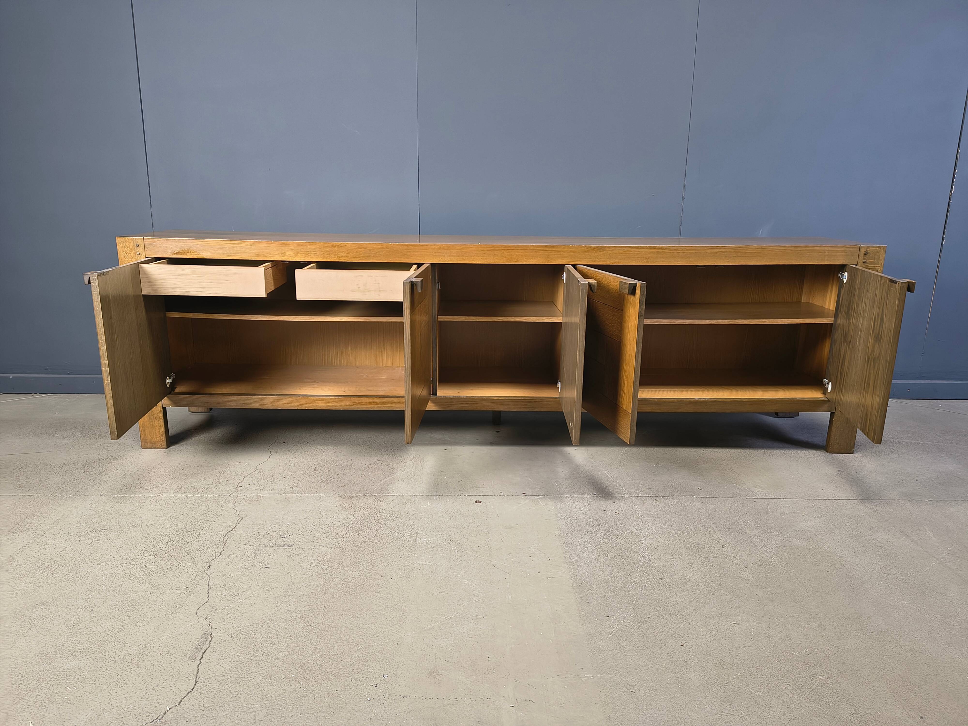 Vintage graphical sideboard by Frans Defour for Defour, 1970s